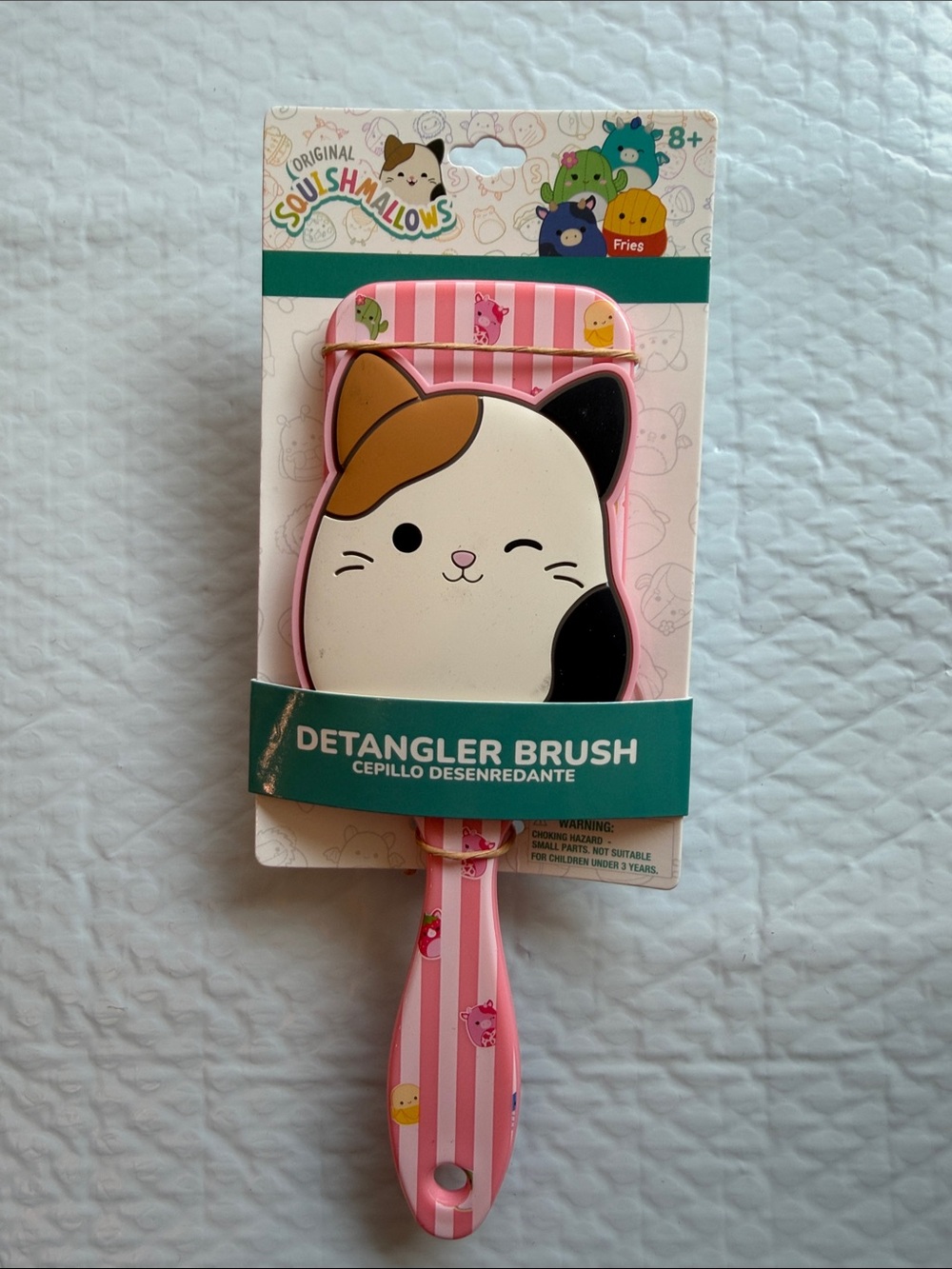 Squishmallows Cam Cat Detangler Brush - NEW